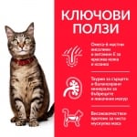 Hill's Science Plan Feline Adult BEEF- паучове за котки, малки късчета в сос Грейви с говеждо, 12 х 85 г