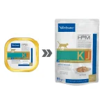 Virbac VETERINARY HPM Diet Cat Kidney Support - пауч за котки, при хронични бъбречни заболявания и остеоартрит