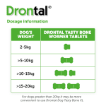 Drontal | Drontal XL | Дронтал - овкусени таблетки за обезпаразитяване на кучета