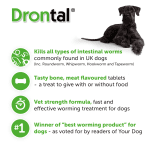 Drontal | Drontal XL | Дронтал - овкусени таблетки за обезпаразитяване на кучета