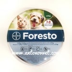 Форесто 38 см | Foresto каишка против паразити за малки кучета и котки до 8 кг