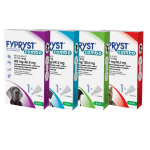 Fypryst Combo Dog - противопаразитни пипети за кучета, срещу кърлежи, бълхи и въшки, цена за кутия с 3 пипети