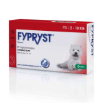 Fypryst Spot-on Dog - противопаразитни пипети за кучета, срещу кърлежи и бълхи, цена за кутия с 3 пипети