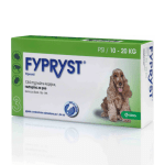 Fypryst Spot-on Dog - противопаразитни пипети за кучета, срещу кърлежи и бълхи, цена за кутия с 3 пипети