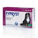 Fypryst Spot-on Dog - противопаразитни пипети за кучета, срещу кърлежи и бълхи, цена за кутия с 3 пипети