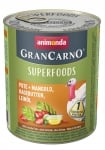 GranCarno Superfoods - консерва за кучета с един източник на протеин плюс подбрани суперхрани, 800гр