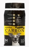 Puppies Carbon - хигиенни подложки пелени за кучета с активен въглен, различни размери, 10 броя