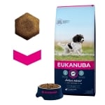 Храна за кучета Eukanuba Adult Chicken Medium Breed с пиле за средни породи над 12 месеца, 18 кг