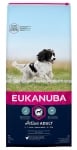 Храна за кучета Eukanuba Adult Chicken Medium Breed с пиле за средни породи над 12 месеца, 18 кг