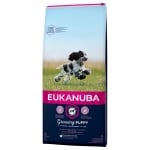 EUKANUBA Growing Puppy Medium Breed - храна с пилешко, за подрастващи кученца от средни породи от 2 до 12 месечна възраст