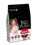Purina Pro Plan Аdult Мedium Sensitive Skin  - за кучета над 12 месеца от средни породи, със сьомга