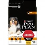 Храна за кучета Purina Pro Plan Medium Adult, с пиле, 3 кг