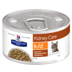 Hill's Prescription Diet Stew Feline k/d - лечебна консервирана храна за котки, при бъбречна недостатъчност