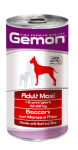 Консерва хапки DOG GEMON Adult Maxi 1.25kg -МАКСИ ,телешко и ориз /куче/