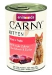 animonda Carny Kitten 100% месо - консерва за подрастващи котенца, 400 г