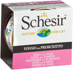 Консерва за котка Schesir, различни видове, 85 гр