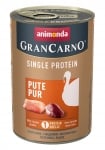GranCarno Single Protein консерва за кучета с един източник на протеин, различни видове 400 г