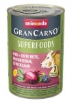 GranCarno Superfoods - консерва за кучета с един източник на протеин плюс подбрани суперхрани, 400г