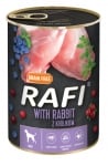 Rafi Adult консервa за кучета, с боровинки - различни видове, 400 г