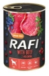 Rafi adult консерва за кучета с боровинки - различни видове, 800 г