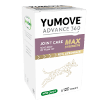 YuMOVE ADVANCE 360 Max Strength - хранителна добавка за кучета със ставни проблеми и остеоартрит, 270 таблетки