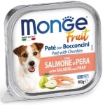 MONGE FRUIT – пастети с хапки месо, терин с различни вкусове с много антиоксиданти,  16 х 100 г