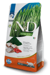 N&D Spirulina Cat Adult – суха храна зa котки над 1 г., с херинга, годжи бери и спирулина, 1.5 кг