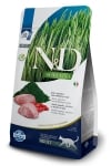 N&D Spirulina Cat Adult – суха храна зa котки над 1 г., с агнешко, годжи бери и спирулина, 1.5 кг