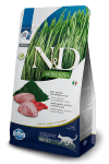 N&D Spirulina Cat Adult – суха храна зa котки над 1 г., с агнешко, годжи бери и спирулина, 1.5 кг