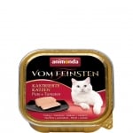 Пастет за котка Vom Feinsten Castrated за кастрирани котки, 100 гр