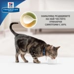 Hill's Prescription Diet Stew Feline c/d Multicare - лечебна консервирана храна за котки, при струвитни, калциево-оксалатни и калциево-фосфатни уролити, 16х82 г