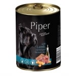 Piper Adult - Консерва за кучета, с агнешко, морков и кафяв ориз, 400 г