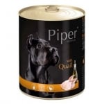 Piper Adult - Консерва за кучета, с пъдпъдъче месо,  400 г