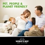 World's Best Cat Litter - натурална царевична постелка за котешка тоалетна, без аромат