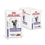 Royal Canin Feline Mature Consult - конервирана храна за кастрирани котки, пауч за възрастни котки, 12х85 г