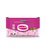 inodorina refresh - мокри кърпички за домашни любимци, с алое, 40 бр.