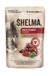 Паучове за котки Shelma, различни вкусове, 28 x 85 г