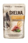 Паучове за котки Shelma, различни вкусове, 28 x 85 г