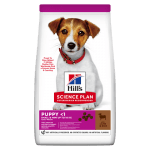 Hill's Science Plan Small & Mini Puppy - суха храна за кученца до 1 г., с агнешко и ориз, малки и мини породи