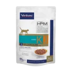 Virbac VETERINARY HPM Cat KJ1 Early Kidney Care - пауч за котки, профилактика за бъбреци и стави, 85 г