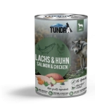 TUNDRA - консервирана храна за израснали кучета, вкус: сьомга и пилешко