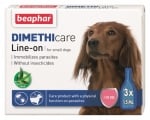 beaphar DIMETHIcare Line-on - репелентни капки с Диметикон срещу бълхи, кърлежи и комари, 3 пипети в опаковка