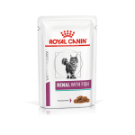 Royal Canin Feline Renal - лечебна храна за котки, паучове при бъбречни проблеми, различни вкусове, 12х85 г