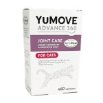 Lintbells YuMOVE ADVANCE 360 for Cats - овкусени таблетки за ставни проблеми при котки, 60 табл.