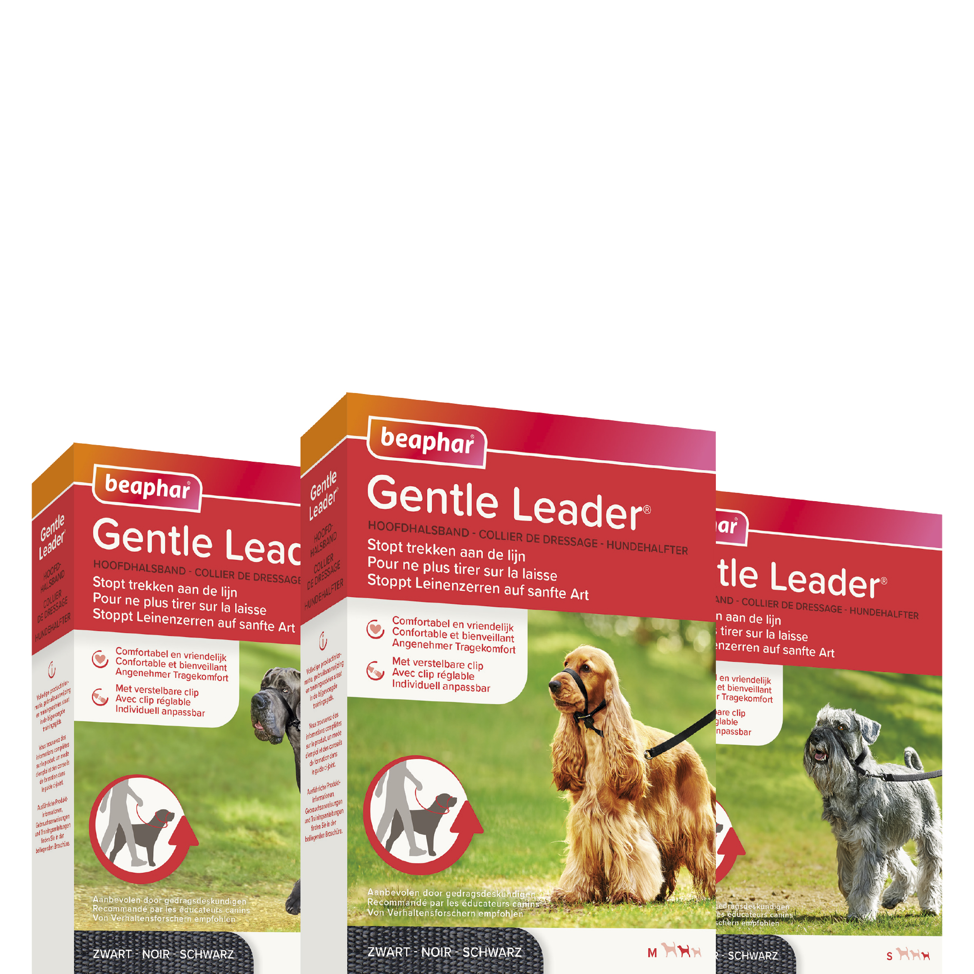 Beaphar Gentle Leader повод срещу дърпане за куче - за средни и едри породи