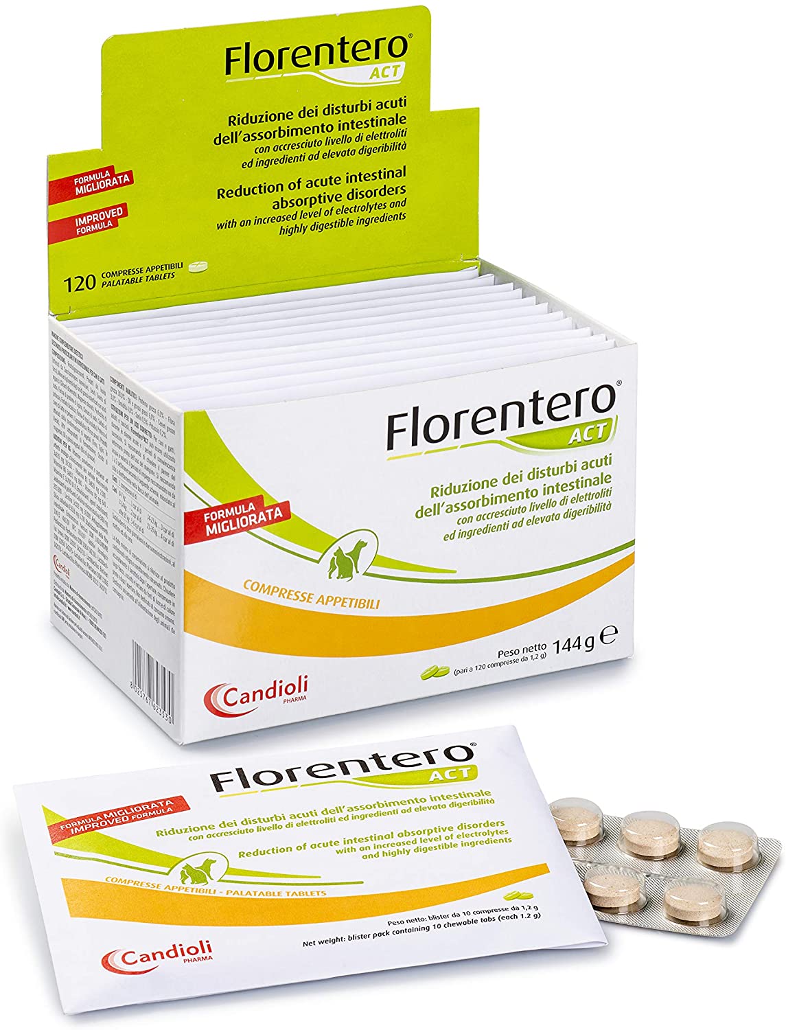Florentero act - пробиотик + пребиотик за кучета и котки