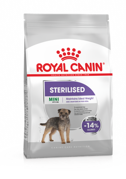Royal Canin CCN Mini Sterilised - храна за кастрирани кучета от мини породи над 10 месеца