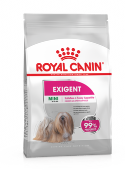 Royal Canin Mini Exigent - храна за кучета от мини породи над 10 месеца с капризен апетит, 1 кг