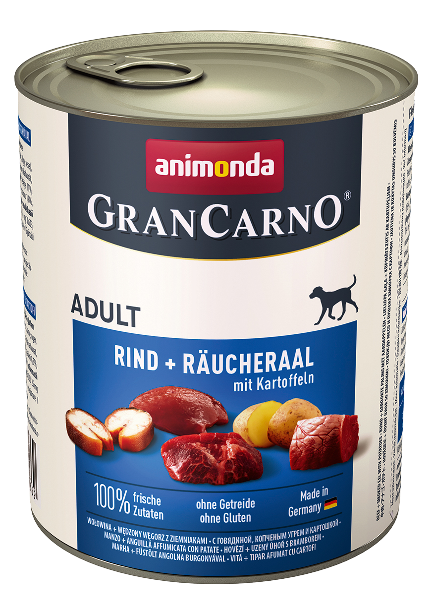 animonda GranCarno Plus консерва за кучета над 1 г. -  различни видове, 6 х 800 г (стек)