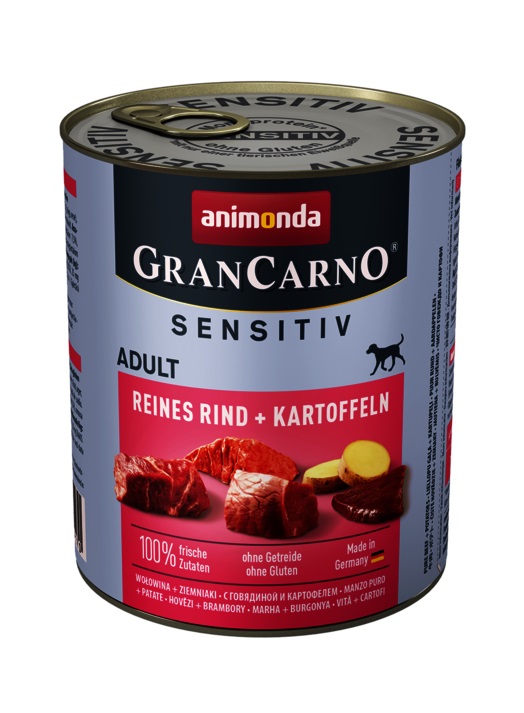 animonda GranCarno Sensitivе консерва за кучета с чувствителни стомаси, 800 г